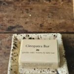 Backyard Bees Cleopatra oatmeal goat milk soap made with honey