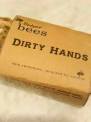 dirty hands scrub soap bar