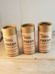 3 tubes of Fresh Natural Deodorant
