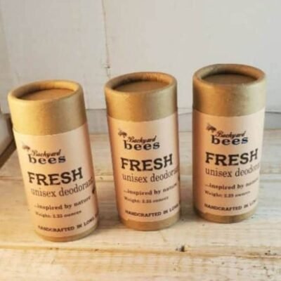 3 tubes of Fresh Natural Deodorant