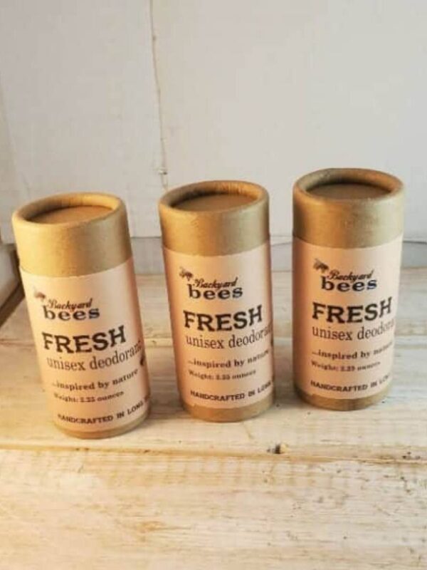 3 tubes of Fresh Natural Deodorant