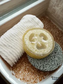 Honey Loofah Soap - for sweet, soft skin