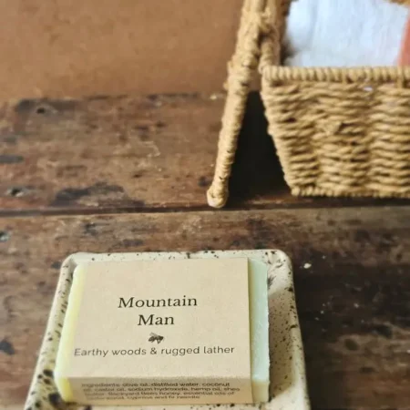 Mountain Man Styled Mountain Man soap for men styled with natural textures