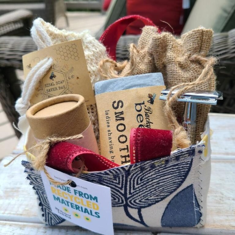 plastic free bundle of sustainable body care products