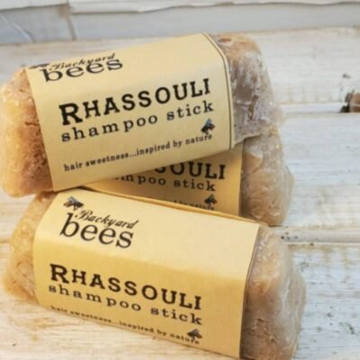 Rhassouli Shampoo pile of Rhassouli solid shampoo bars