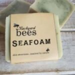 Swirled Seafoam Bars sea weed soap