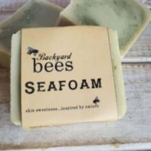 Swirled Seafoam Bars sea weed soap