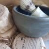 Shave Bowl Matte Sage Wet Shave Bowl - Handmade in USA