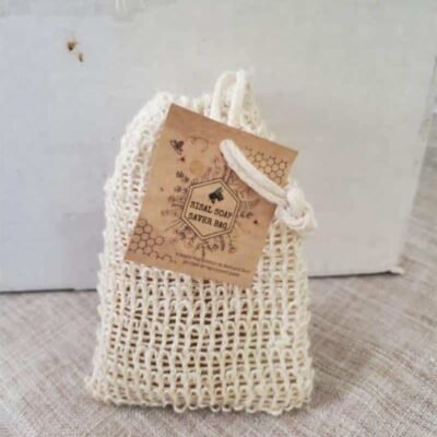 Sisal Soap Saver Bag zero waste