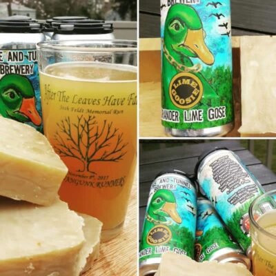 Beer Soaps Craft beer soaps use local brews in place of water