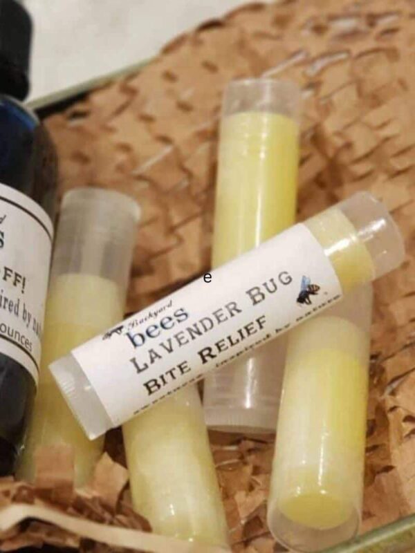 Natural bug bite relief sticks