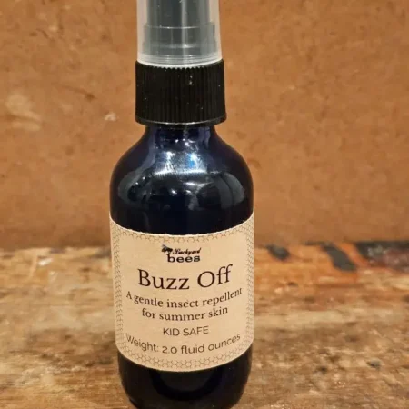Buzz Off New buzz off natural mosquito repellent by Backyard Bees