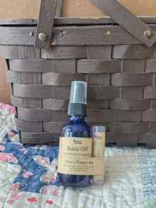 The Don’t Forget Kit - a Mosquito Repellent and Bug Bite Relief Set for summer outdoor living.