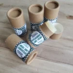 spearmint-lip-balm 5 sustainably packaged spearmint lime lip balms