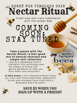 The Nectar Ritual: A hands-on honey workshop for timeless skin
