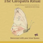 The Cleopatra Ritual flyer for a honey and skin care workshop