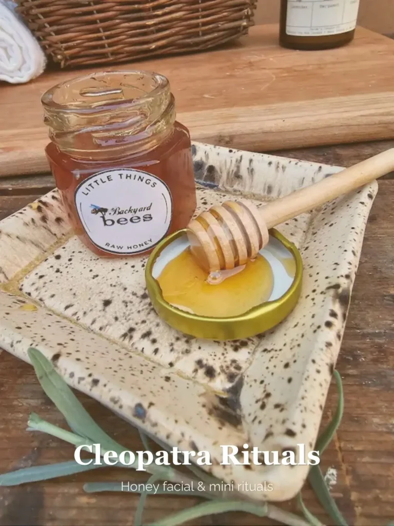 Little Cleopatra honey facial ritual kit