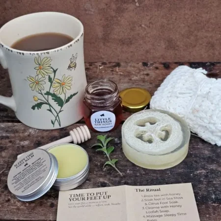 bee barefoot everyday ritual setup