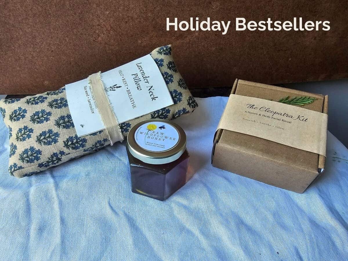 Holiday bestselling gifts by Backyard Bees