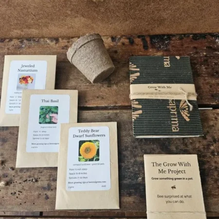 Grow With Me Flat Lay self-guided Grow With Me Project contents