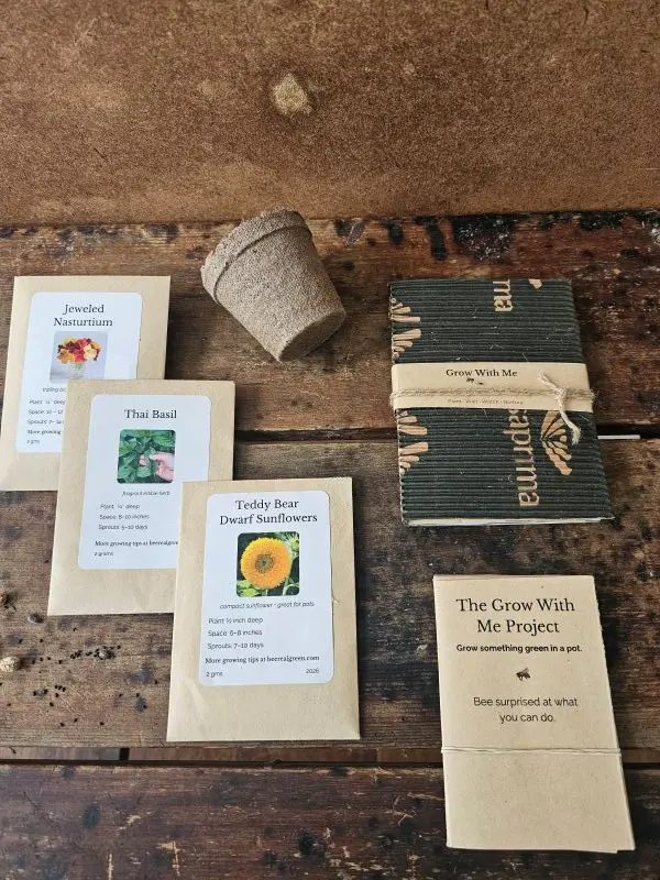 self-guided Grow With Me Project contents