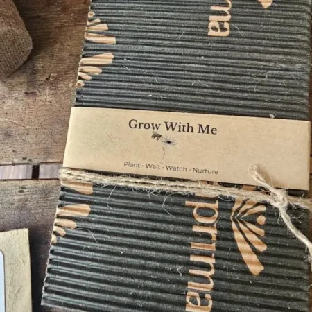 Grow With Me Packed (1) Grow With Me Project self-guided seed trio and printed grow guide