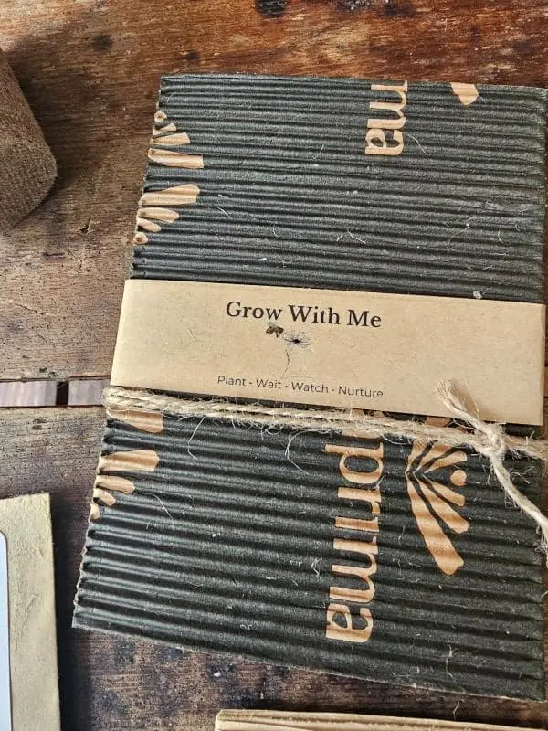 Grow With Me Project self-guided seed trio and printed grow guide