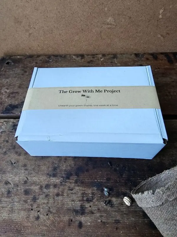 Grow With Me Project gift box with belly band