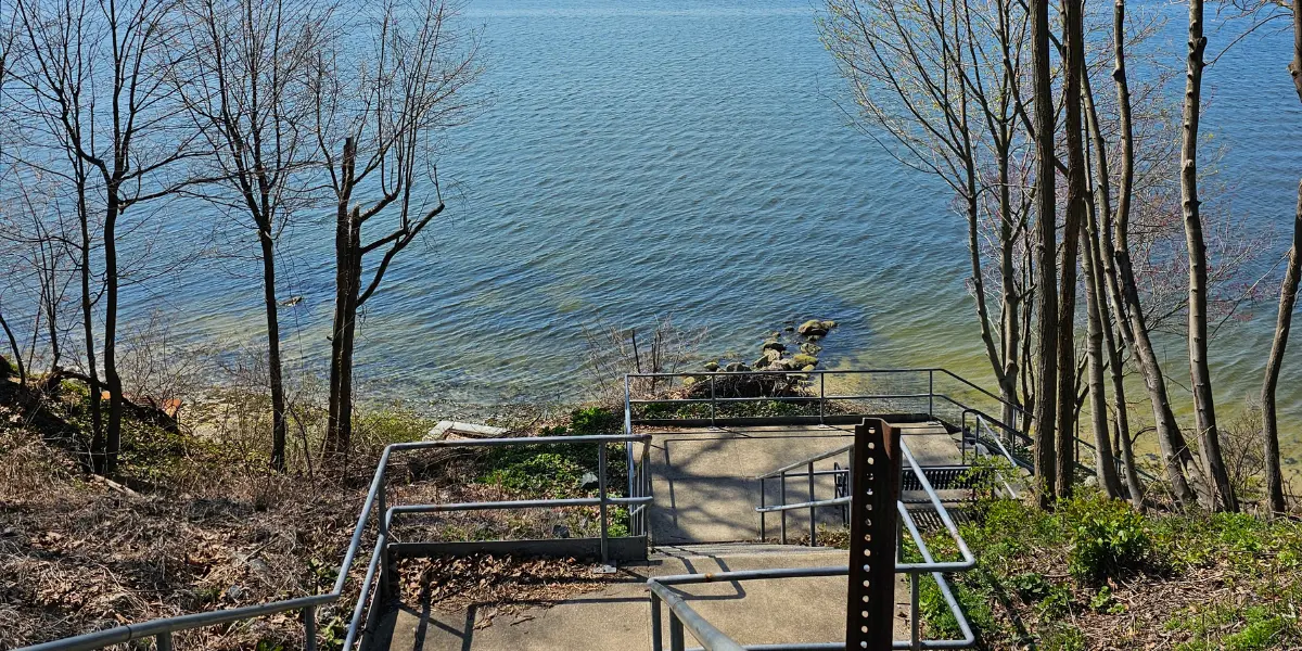 overlooking Long Island Sound from Sea Cliff