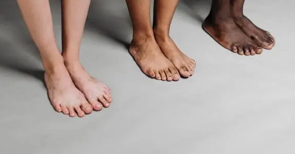 Ugly Feet Syndrome: Why We Hide Our Feet — And How To Feel Good About Them Again 1 3 sets of of feet for header on Ugly Feet Syndrome