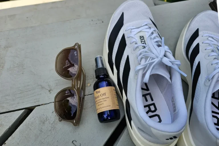 Sunglasses, sneakers and Backyard Bees Buzz Off for NYS Parks Summer Run series.