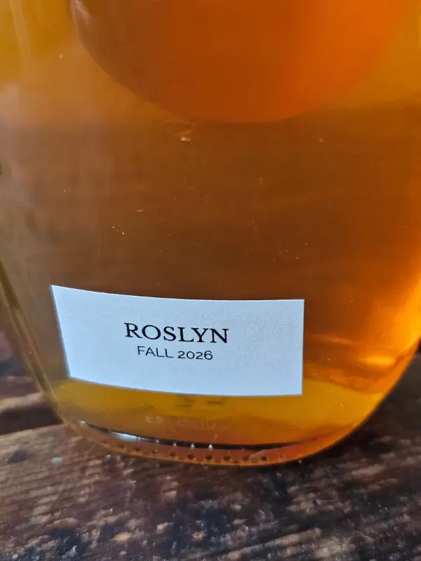 Roslyn honey harvest mark Fall 2026